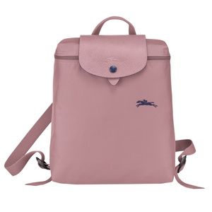 Longchamp Le Pliage Club Backpack in Antique Pink
